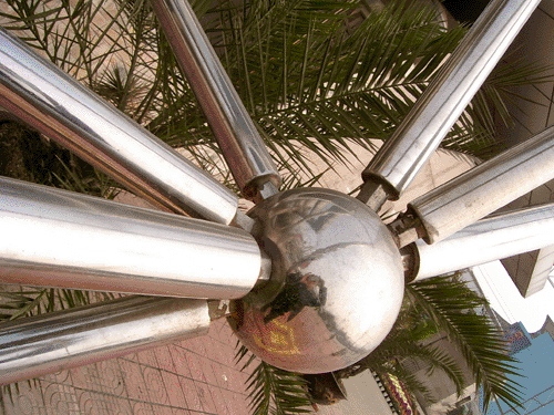 乌兰察布不锈钢螺栓球网架